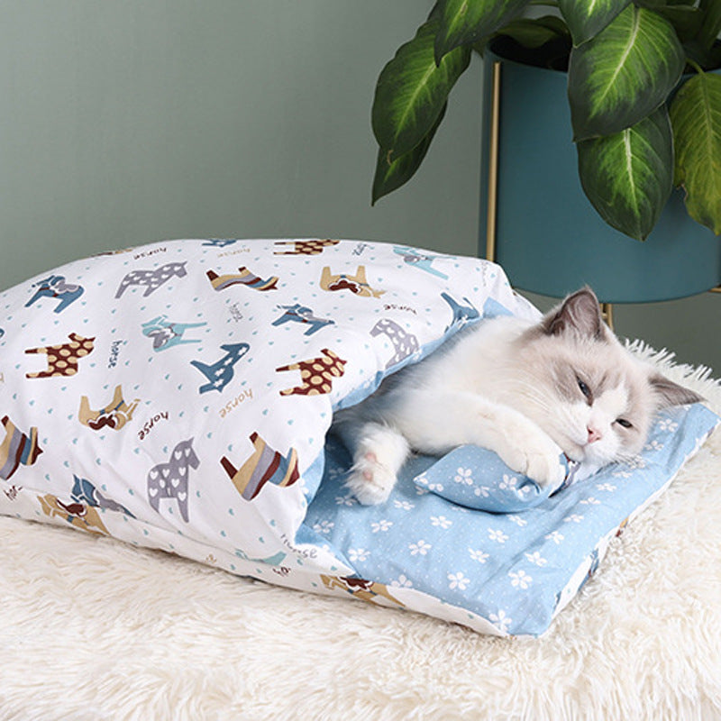 Dog & Cat Futon-Style Sleeping Bag